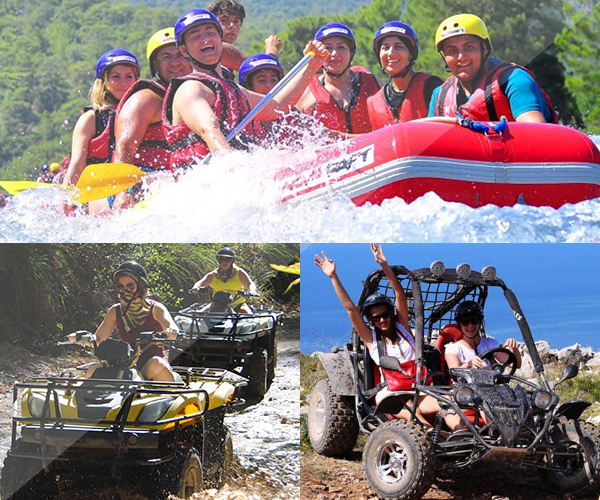 Buggy, Quad and Rafting Tour From Alanya