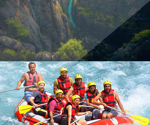Tazı Canyon and Rafting Tour From Alanya
